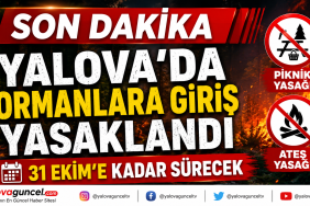 PİKNİK VE ATEŞ YASAĞI 31 EKİM’E KADAR YASAK