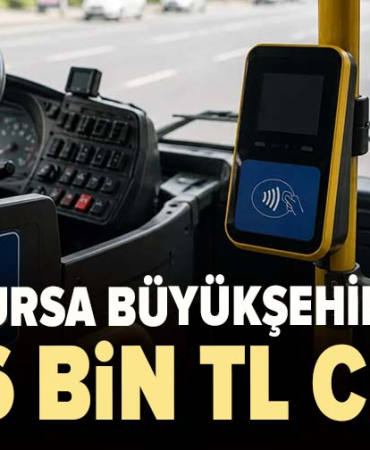 Bursa Büyükşehir Belediyesi’ne TİHEK’ten 256 Bin TL Ceza