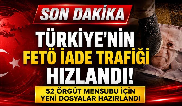 Türkiye’nin FETÖ İade Trafiği Hızlandı: 52 Örgüt Mensubu İçin Yeni Dosyalar Hazırlandı