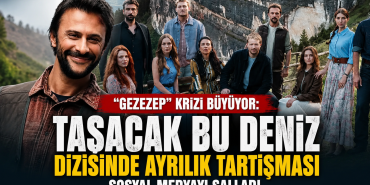 TRT'nin “Taşacak Bu Deniz” Dizisinde Gezep Krizi