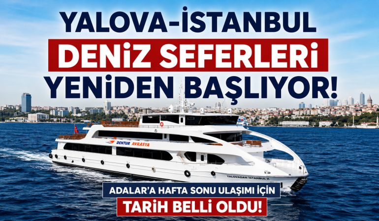 Adalar'a Hafta Sonu Ulaşımı İçin Tarih Belli Oldu