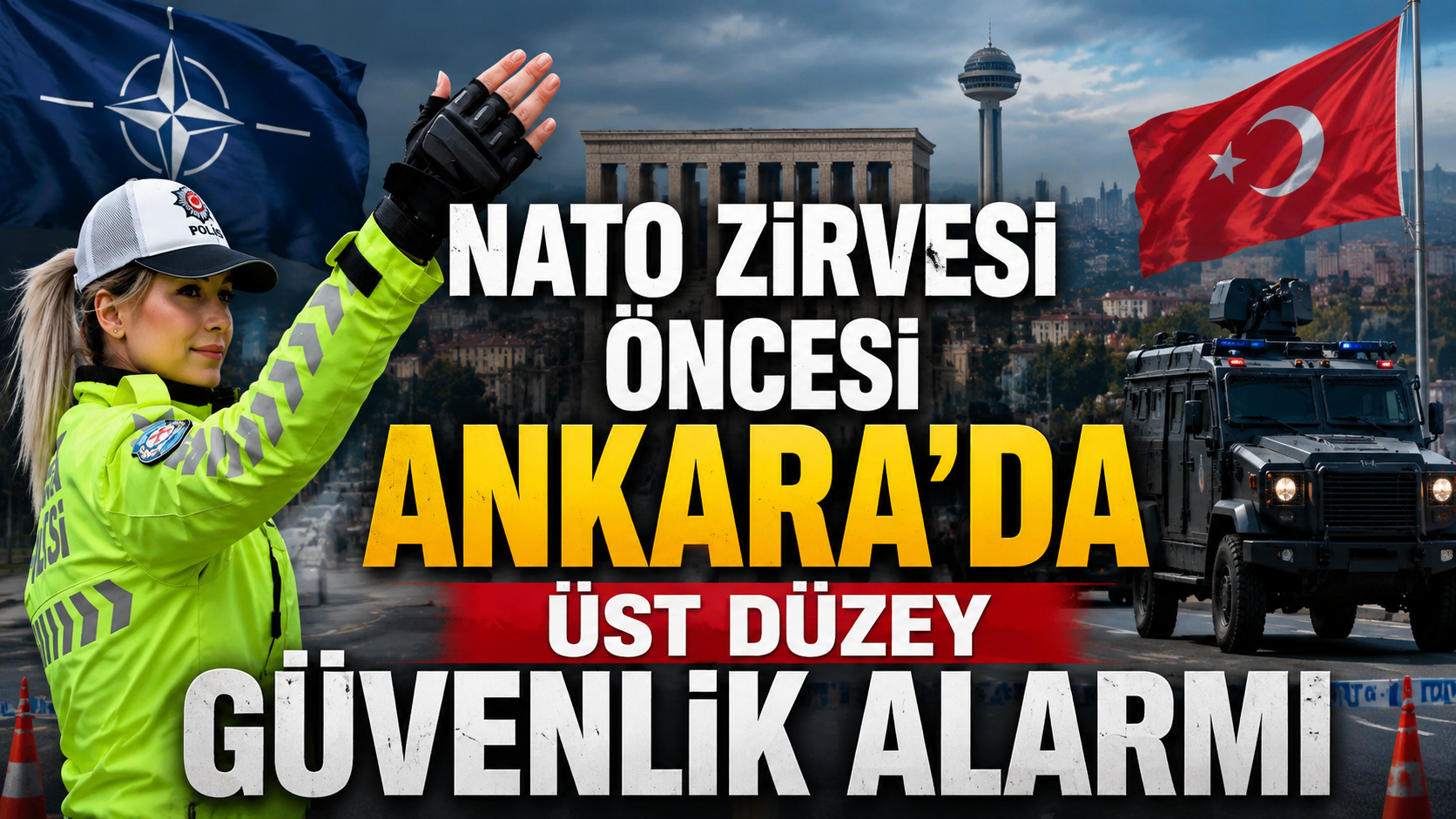 NATO Zirvesi Öncesi Ankara'da Üst Düzey Güvenlik Alarmı