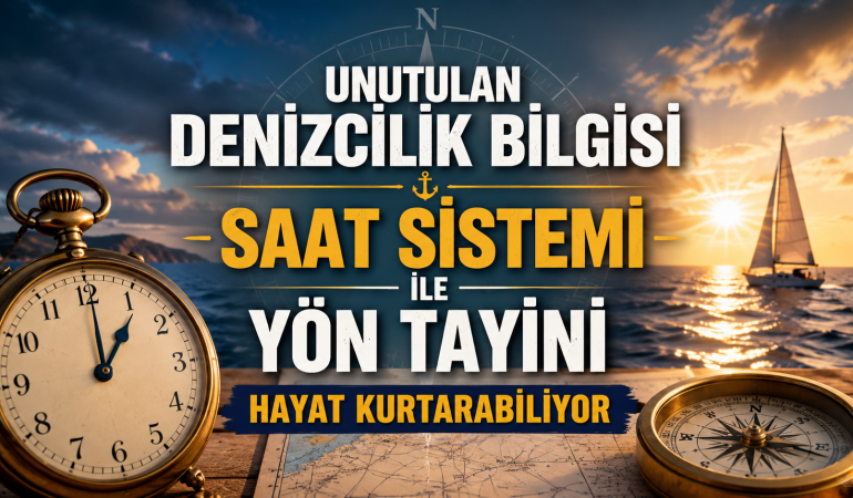 Saat Sistemi ile Yön Tayini Hayat Kurtarabiliyor