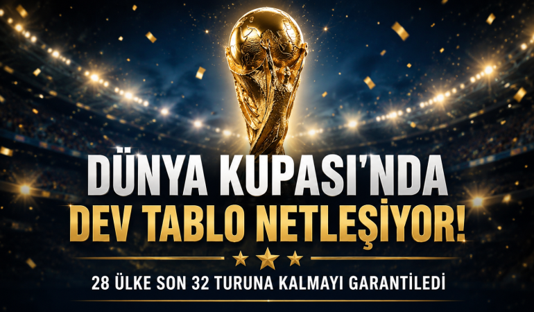DÜNYA KUPASI 2026'DA DEV TABLO NETLEŞİYOR!