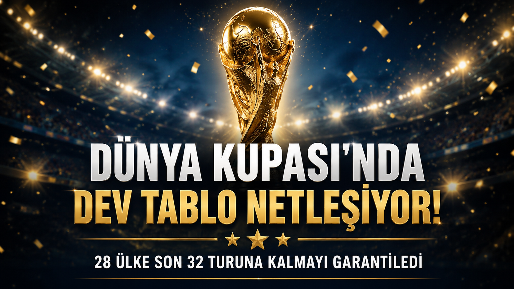 DÜNYA KUPASI 2026'DA DEV TABLO NETLEŞİYOR!