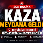 Teşvikiye'de NATO Yolu Üzerinde Trafik Kazası