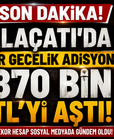 Alaçatı'da Bir Gecelik Adisyon 870 Bin TL'yi Aştı