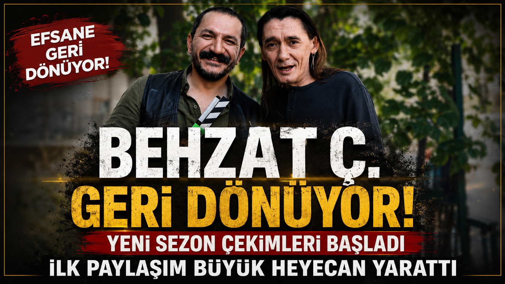 Behzat Ç. Yeni Sezon Çekimleri Başladı! Çekiç ve Gül Yakında HBO Max'te Yayınlanacak