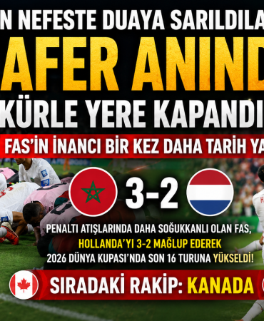 Fas Tarih Yazarak Adını Son 16 Turuna Yazdırdı
