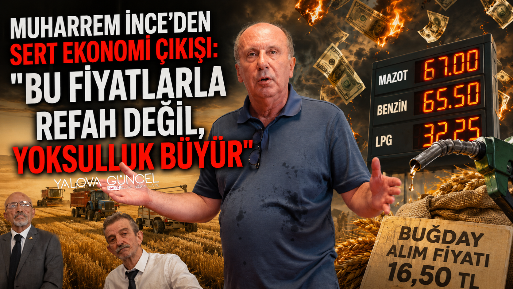 MUHARREM İNCE'DEN SERT EKONOMİ ÇIKIŞI: 