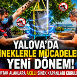 Yalova’da Sineklerle Mücadelede Yeni Dönem: Ortak Alanlara Akıllı Sinek Kapanları Kuruldu