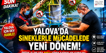 Yalova’da Sineklerle Mücadelede Yeni Dönem: Ortak Alanlara Akıllı Sinek Kapanları Kuruldu