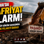 Paşaköy Döküm Sahasında Çevre Felaketi İddiası