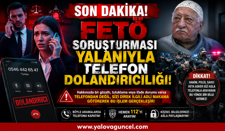 TELEFONDA "FETÖ SORUŞTURMASI" TUZAĞI!