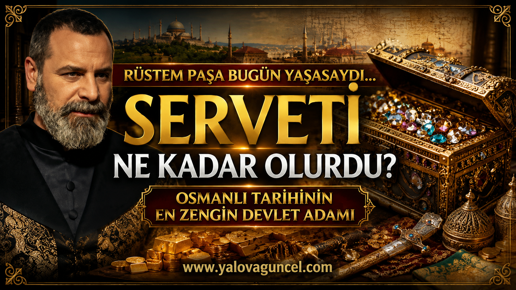 Rüstem Paşa'nın Ölümünden Sonra Bıraktığı Servet Hayrete Düşürüyor