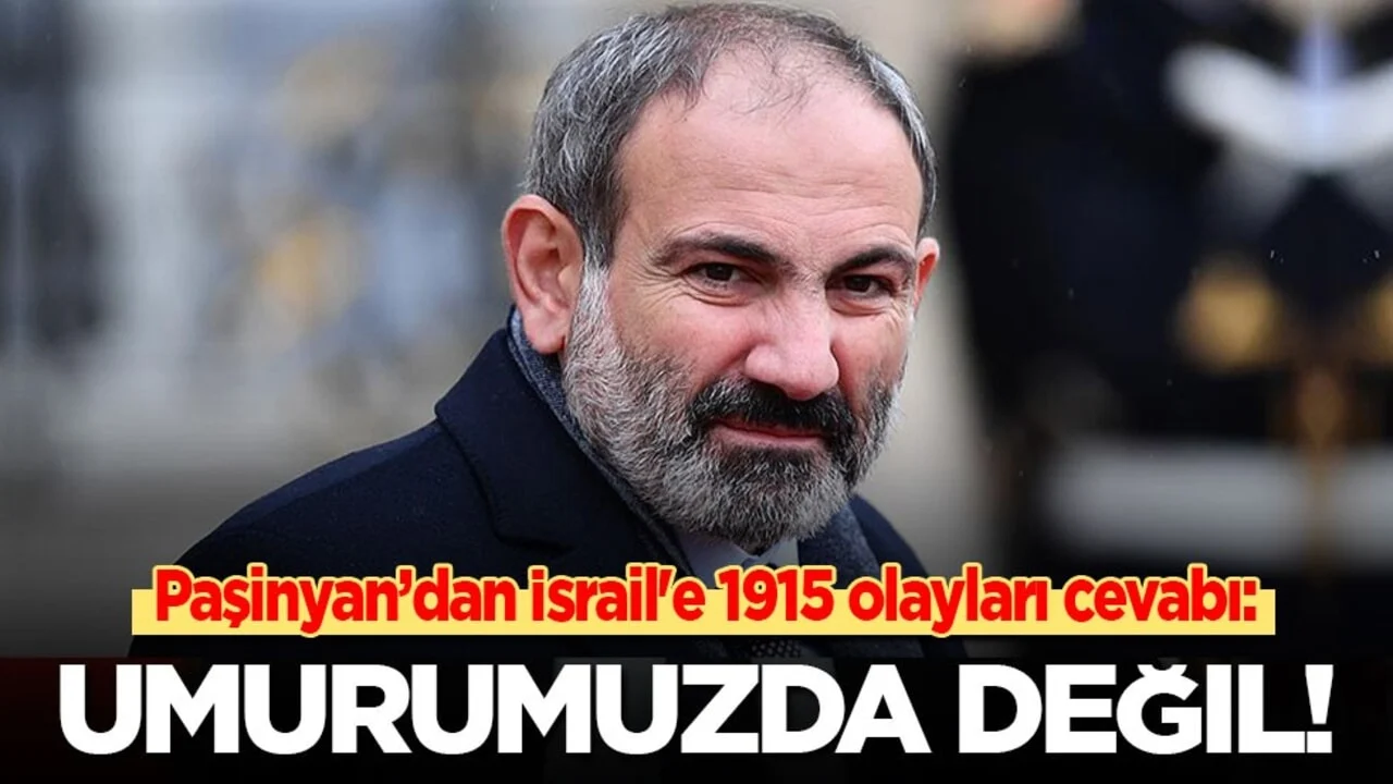 Paşinyan: 
