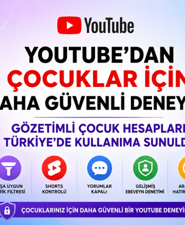 YouTube'da Çocuklar İçin Daha Güvenli Dijital Deneyim