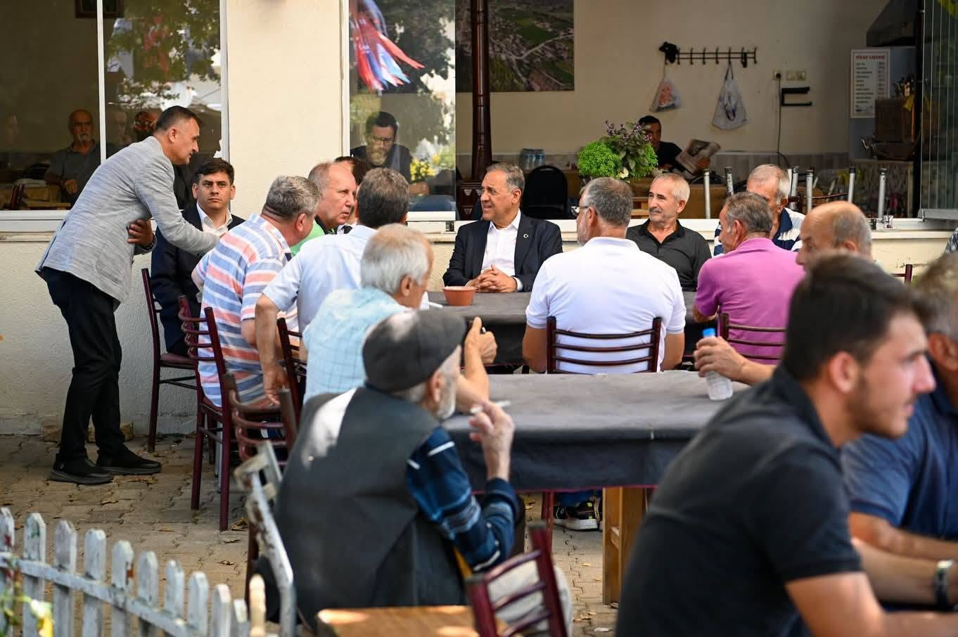 VALİ USTA İLE MUHARREM İNCE ELMALIK KÖYÜ'NDE