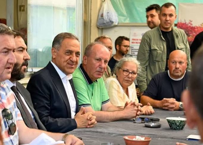 VALİ USTA İLE MUHARREM İNCE ELMALIK KÖYÜ'NDE