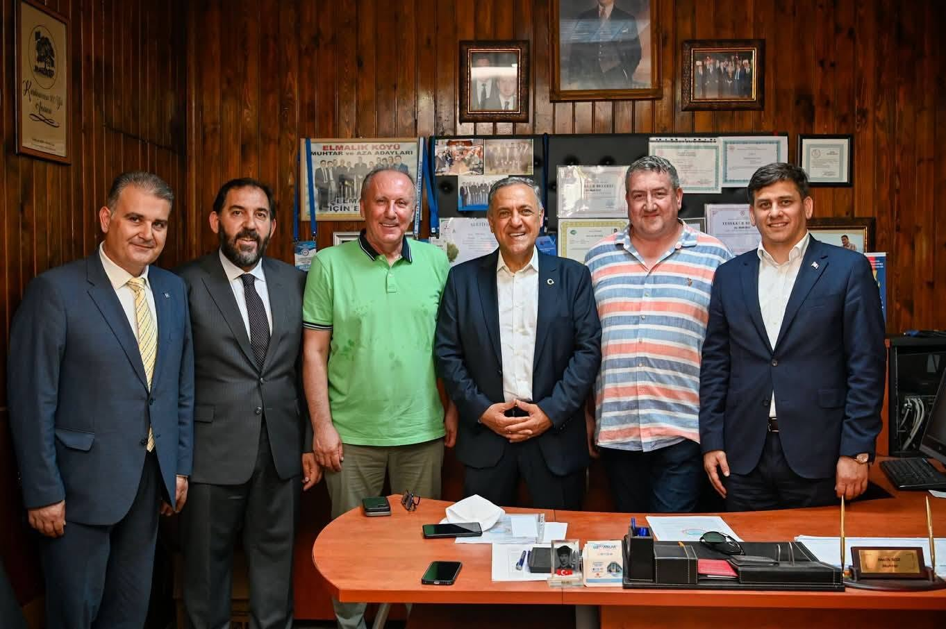 VALİ USTA İLE MUHARREM İNCE ELMALIK KÖYÜ'NDE