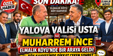 VALİ USTA İLE MUHARREM İNCE ELMALIK KÖYÜ'NDE