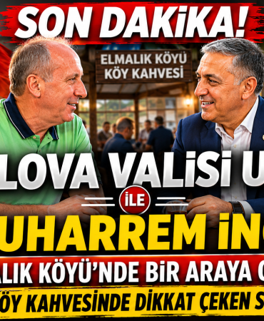 VALİ USTA İLE MUHARREM İNCE ELMALIK KÖYÜ'NDE