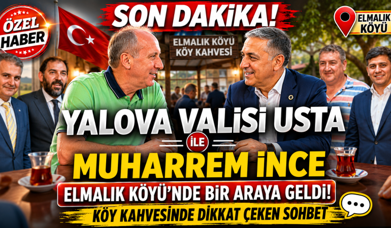 VALİ USTA İLE MUHARREM İNCE ELMALIK KÖYÜ'NDE