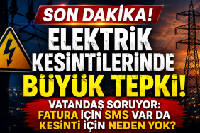 Elektrik Kesintilerine Büyük Tepki! Vatandaş Soruyor: Fatura İçin SMS Var da Kesinti İçin Neden Yok?