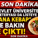 Devlet Üniversitesi Kafeteryasında Gıda Skandalı!