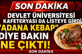 Devlet Üniversitesi Kafeteryasında Gıda Skandalı!
