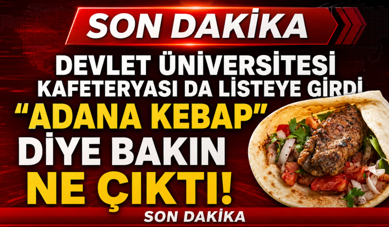 Devlet Üniversitesi Kafeteryasında Gıda Skandalı!