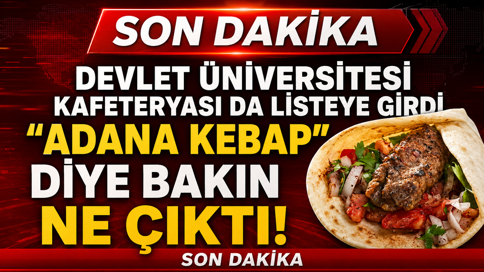 Devlet Üniversitesi Kafeteryasında Gıda Skandalı!