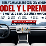 Tesla’dan Kalabalık Ailelere Özel Yeni Model Y L Premium
