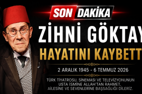 Usta oyuncu Zihni Göktay hayatını kaybetti