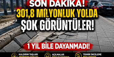 Yalova EAH Yolunda Alarm Veren Görüntü: Yol Yine Mi Çöküyor?