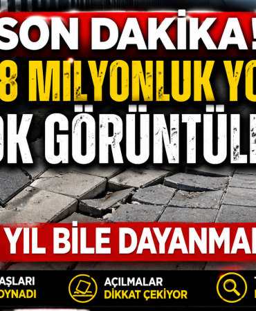 Yalova EAH Yolunda Alarm Veren Görüntü: Yol Yine Mi Çöküyor?
