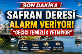 Safran Deresi Alarm Veriyor "Geçici Temizlik Yetmiyor"