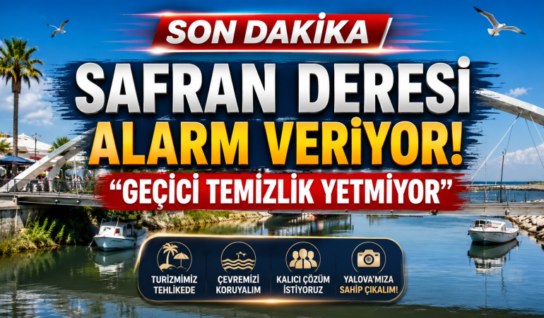 Safran Deresi Alarm Veriyor "Geçici Temizlik Yetmiyor"