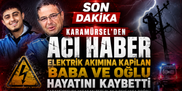 Elektrik Akımına Kapılan Baba ve Oğlu Hayatını Kaybetti