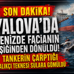 Tankerin Geminin Çarptığı Balıkçı Teknesi Sulara Gömüldü