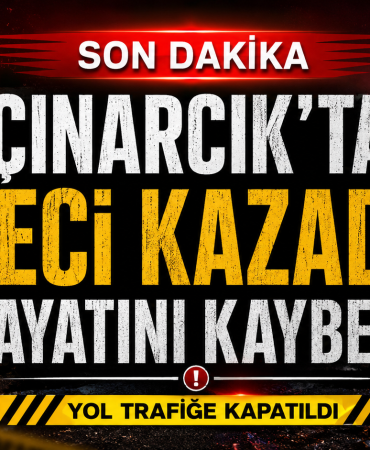 Çınarcık’ta Yolun Karşısına Geçen Çalışan Kadın Yaşamını Yitirdi