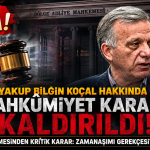 KOÇAL HAKKINDA KRİTİK İSTİNAF KARARI: DAVA DÜŞTÜ