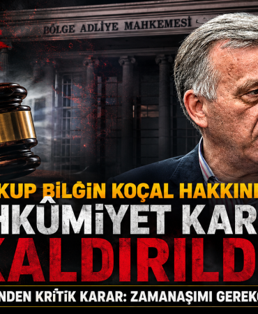 KOÇAL HAKKINDA KRİTİK İSTİNAF KARARI: DAVA DÜŞTÜ