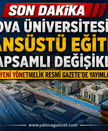 YAÜ'nde Lisansüstü Eğitimde Kapsamlı Değişiklik