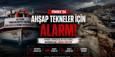 Finike’de Ahşap Tekneler İçin Barınma Sorunu Büyüyor