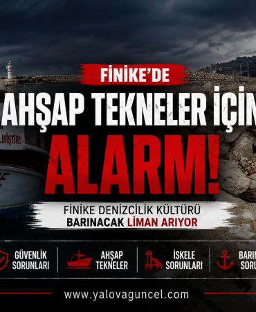 Finike’de Ahşap Tekneler İçin Barınma Sorunu Büyüyor