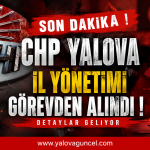CHP Yalova İl Yönetimi Görevden Alındı !