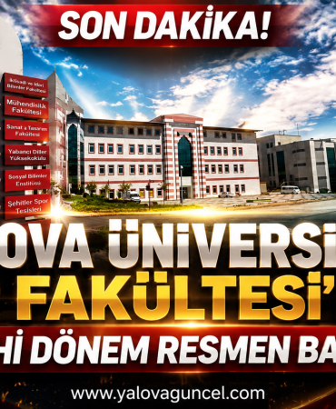 Yalova Üniversitesi Tıp Fakültesi'nde Tarihi Dönem Resmen Başladı
