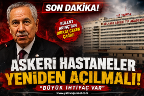 Bülent Arınç "Yeniden Açılmalarına Büyük İhtiyaç Var"