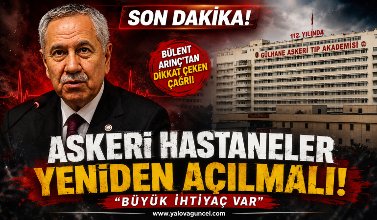 Bülent Arınç "Yeniden Açılmalarına Büyük İhtiyaç Var"